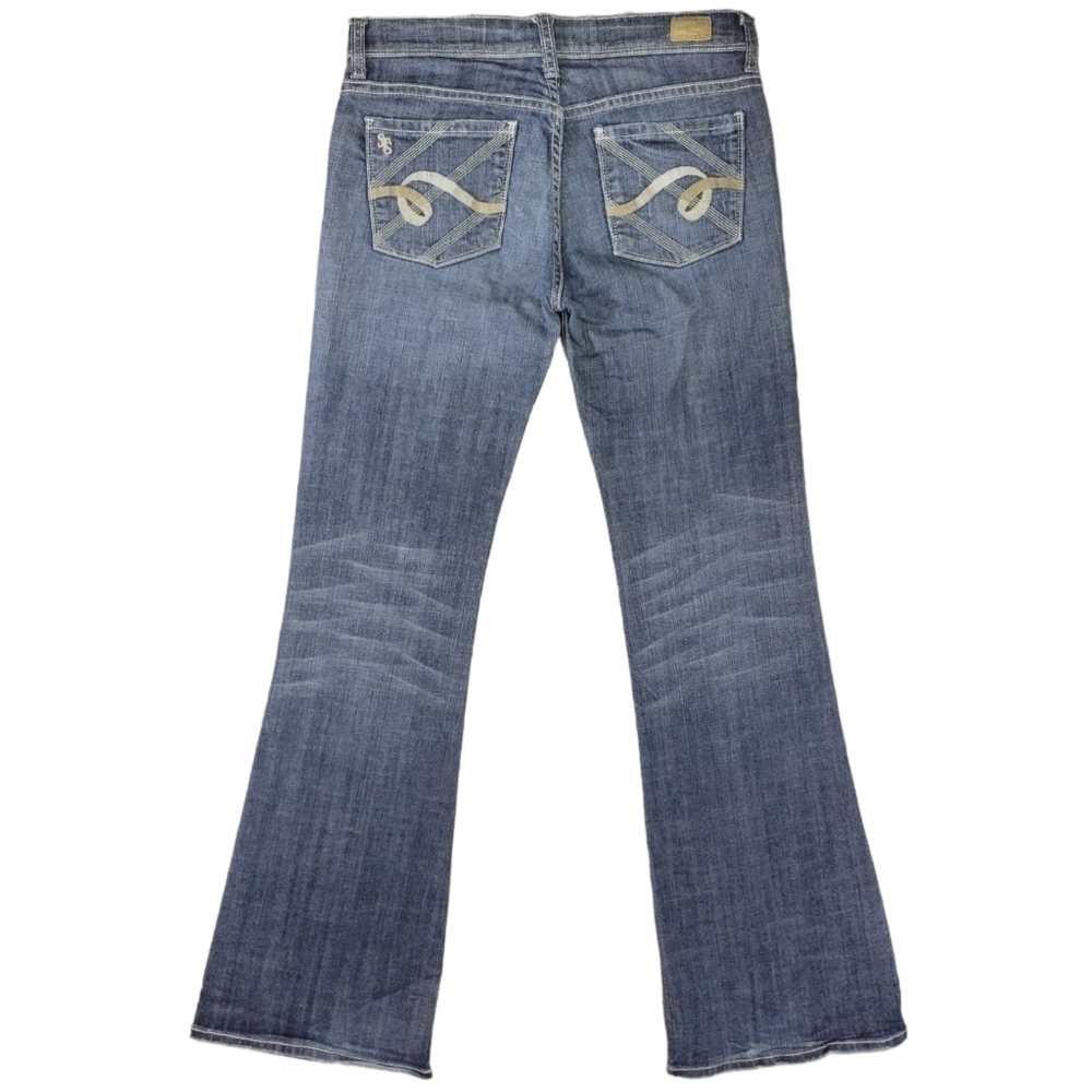 See Thru Soul I am Dino Flare Bootcut Jeans Size 28